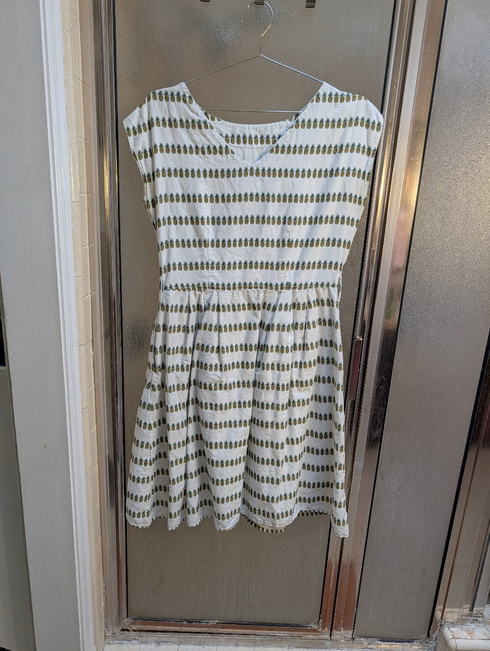 Pineapple Print Dress